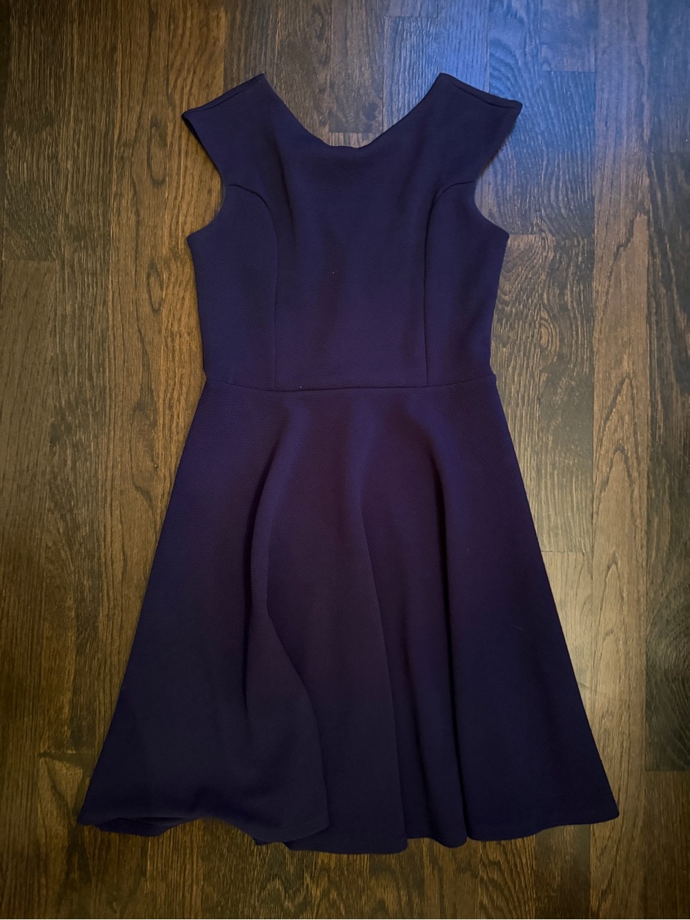 UDTfashionSleeveless Fit-and-Flare Dress in Navy
